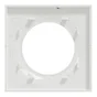 Plaque simple Odace Styl, SCHNEIDER ELECTRIC, blanc