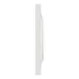 Plaque triple Odace Styl, SCHNEIDER ELECTRIC, blanc