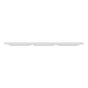 Plaque triple Odace Styl, SCHNEIDER ELECTRIC, blanc