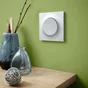 Plaque simple Odace Styl, SCHNEIDER ELECTRIC, aluminium