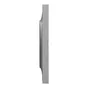 Plaque simple Odace Styl, SCHNEIDER ELECTRIC, aluminium