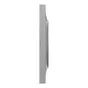 Plaque double Odace Styl, SCHNEIDER ELECTRIC, aluminium