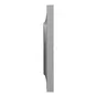 Plaque triple Odace Styl, SCHNEIDER ELECTRIC, aluminium