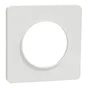 Plaque simple Odace Touch, SCHNEIDER ELECTRIC, blanc