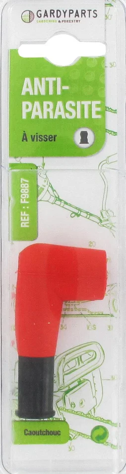 Antiparasite Connecteur De Bougie D'Allumage En Caoutchouc À Visser Ø: 5Mm