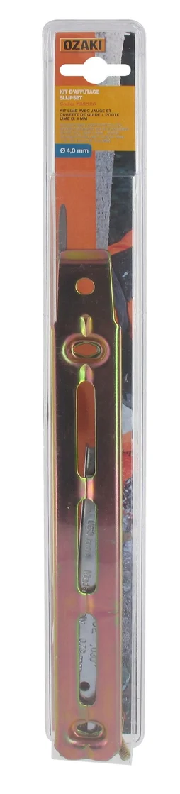 Kit D'Affûtage Avec Jauge Et Curette De Guide + Porte Lime Ø: 4Mm