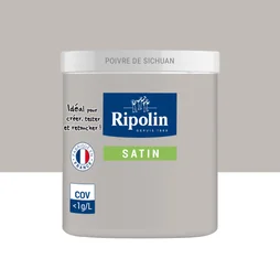 Testeur Peinture Poivre Du Sichuan Satin Ripolin Murs Et Boiseries 0.075 L