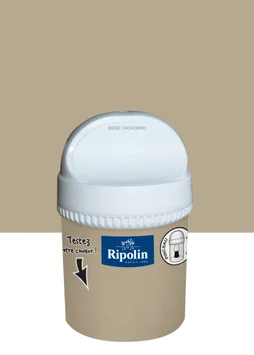 Testeur peinture beige cachemire mat Intérieur RIPOLIN 75 ml