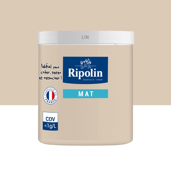 Testeur peinture lin mat Intérieur RIPOLIN 75 ml