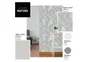 Papier Peint Vinyle Sur Intissé Plume Paillette Gris