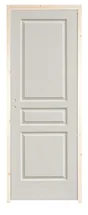 Bloc-porte postformé droite huisserie 88 mm, H.204 x l.73 cm, poussant droit