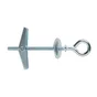 Lot De 2 Chevilles À Ressort Et Piton À Ressort Standers, Diam.16 X L.100 Mm