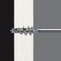 Lot De 10 Cheville Et Vis À Visser Standers, Diam.13 X L.31 Mm