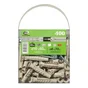 Lot De 100 Chevilles Et Vis À Expansion Standers, Diam.10 X L.60 Mm