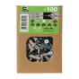 Lot De 100 Chevilles Et Vis À Expansion Standers, Diam.5 Mm X L.30 Mm