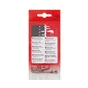 Lot de 8 gonds en acier zingué, STANDERS, diam.4 x l.35 mm