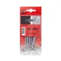 6 Gonds Acier Standers, Diam.5 X L.40 Mm