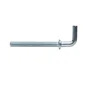 6 Gonds Acier Standers, Diam.5 X L.40 Mm