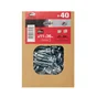 40 Chevilles À Expansion Standers, Diam.11 X L.36 Mm