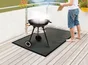 Tapis extérieur rectangulaire, l.100 x L.120 cm Barbecue