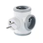 Multiprise Sans Fil Avec Prise Rotative, 3 Prises Blanc Watt&Co