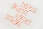 4 bandes auto-agrippantes transparent intérieur SCOTCH L.7.6 x l.25.0 mm