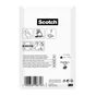 24 Pastilles agrippantes adhésives transparentes SCOTCH L.2.2 x l.22.0 mm