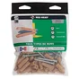 Lot De 40 Chevilles Et Vis À Expansion Ou À Verrouillage De Forme Grapex G8Vsa40