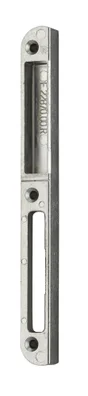 Gâche Centrage Droite Pour Serrure Multipoint Encastrée, Ferco Gris
