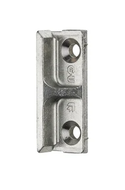 Gâche Galet Pour Pvc Pour Serrure Multipoint Encastrée, Ferco Gris