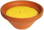 Pot Terre Cuite Anti Moustique Citronnelle Natural 55X120Mm