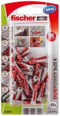 Lot de 45 chevilles universelles duopower 534992, FISCHER, Ø5 x L.25 mm