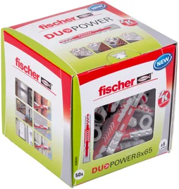 50 chevilles à visser FISCHER, Ø8 x L.65 mm Voir les détails du produit