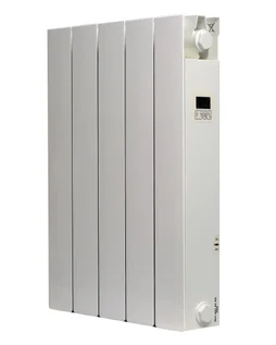 Radiateur électrique à inertie sèche Caraïbes, UNIV'R CHAUFFAGE, 1000 W vertical gris