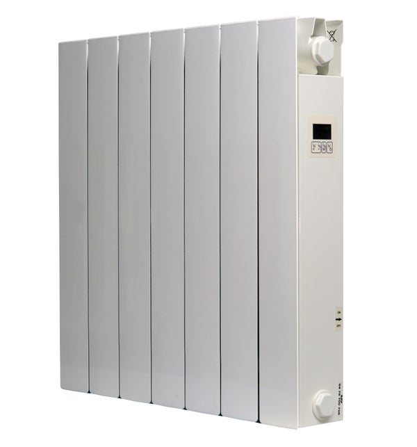 Radiateur électrique inertie sèche Caraïbes, UNIV'R CHAUFFAGE, 1500W blanc