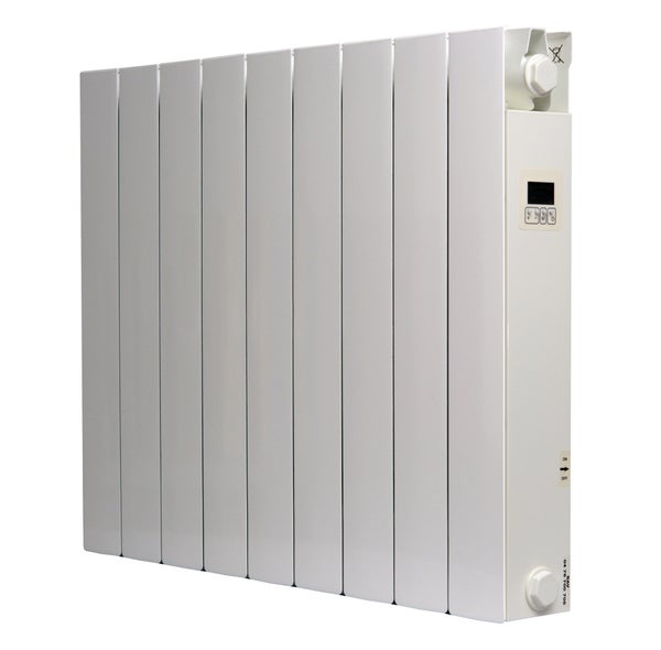 Radiateur électrique à inertie sèche Caraïbes, UNIV'R CHAUFFAGE, 2000W blanc