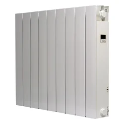 Radiateur électrique à inertie sèche Caraïbes, UNIV'R CHAUFFAGE, 2000W blanc