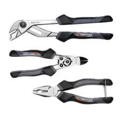 Lot De 3 Pinces De Précision Sans Protection Électrique Dexter Pro