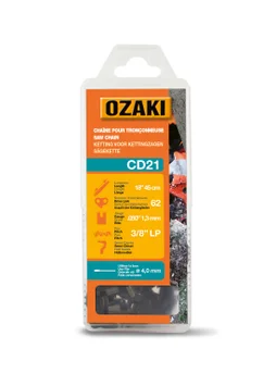 Chaîne De Tronçonneuse Ozaki Semi Carrée: .3/8"Lp .050 (1,3Mm) 62 Entraîneurs