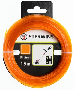 Fil nylon STERWINS carré, diam. 1.5 mm, L.15 m