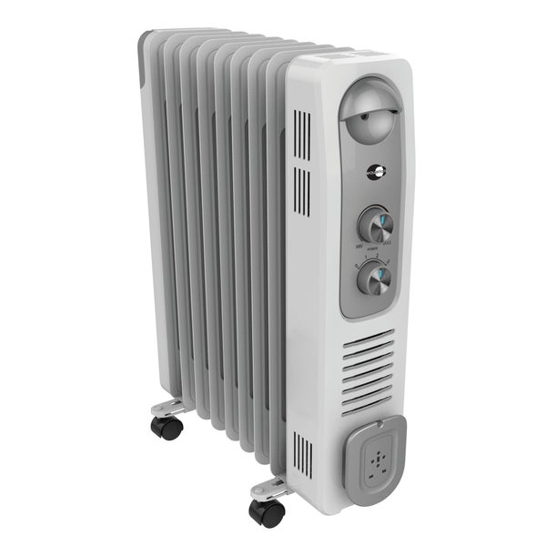 Radiateur bain d'huile électrique EQUATION Olea 2 2000 W