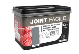 Joint Pâte Carrelage Cermix Gris Moyen 0.75 Kg, 2.5 M² Joint Facile Gris Moyen 2