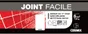 Joint Pâte Carrelage Cermix Gris Moyen 1.5 Kg, 5 M² Joint Faicle Gris Moyen 5M²