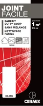 Joint Pâte Carrelage Cermix Gris Clair 310 Ml Joint Facile Gris Clair 1M²