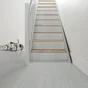Peinture sol, parquet escalier Décolab V33, gris acier satiné, 0.75L