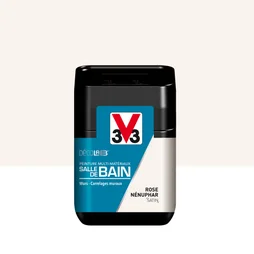 Testeur Peinture Salle De Bains Décolab® V33 Rose Nénuphar Satiné 0.075 L