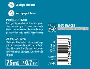 Testeur Peinture Salle De Bains Décolab® V33 Rose Nénuphar Satiné 0.075 L