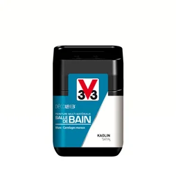 Testeur Peinture Salle De Bains Toute Surface Décolab® V33 Kaolin Satiné 0.075 L