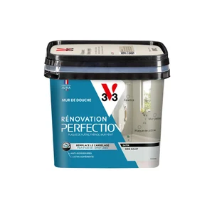 Peinture Salle De Bains Carrelage Et Meuble Décolab® V33 Gris Galet Satiné 0.75L