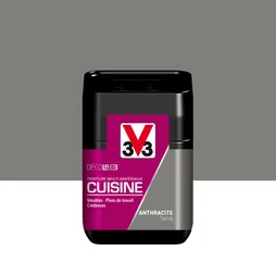Testeur Peinture Cuisine Meuble Et Crédence Décolab® V33 Anthracite Satiné 0.075